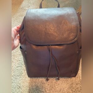 Frye Olivia back pack chocolate, women’s $398 MSRP NWT